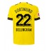 Billige Borussia Dortmund Jude Bellingham #22 Hjemmetrøye 2022-23 Kortermet